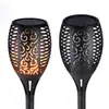 Lâmpada Solar 12 LEDs Lâmpada de Chama Lâmpada de Jardim Lâmpada de Iluminação Lâmpada de Gramado Externa Lâmpada Tocha Decoração Solar