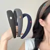 Diadema de Color Sólido Retro Francés de Alta Gama, Nuevo Color Caramelo, Diadema Elegante de Temperamento para Salir, Versátil