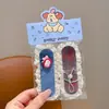 Pegatinas de flequillo de dibujos animados para niños, accesorios para el cabello para bebés que no dañan el cabello, pinzas para el cabello de cinta mágica, pegatinas para el cabello para niñas, accesorios para el cabello