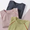 Camisetas Interiores de Manga Larga para Niños, Nuevos Estilos Primavera y Otoño, Camisetas para Niños y Niñas, Ropa de Secado Rápido para Bebés, Nuevas Camisetas de Manga Larga