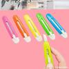 Mini Canivete Oval Portátil Utilitário Tamanho Pequeno para Desembalar Pacotes Expressos, Portátil, Afiado, Ferramenta Multifuncional para Cortar Papel