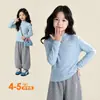 TUTU Elefantinho Roupas Infantis Camiseta Base para Meninas Novo Estilo Outono/Inverno 2026 Suéter Infantil para Meninas Mais Velhas Suéter de Tricô