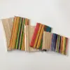 Palo de matemáticas diy hecho a mano palo de madera palo de madera redondo de color palo de madera pequeño palo de madera de 5 mm