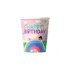 Artigos de Festa Personalizados Casa da Gabby Decoração de Aniversário Adereços Pratos de Papel Copos de Papel Toalhas Papel de Seda Faixas