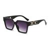 Nuevas gafas para hombre, modernas, versátiles, de alta gama, pequeñas y atractivas, con montura cuadrada, populares para mujer.