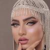 Amazon Nova Maquiagem Festa Strass Headwear Europeu e Americano Moda Performance Borla Cabelo Corrente Acessórios Para Cabelo corrente de cabelo