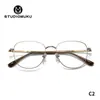 Gafas de Madera Studiomuku: Usarlos realmente te hará lucir más hermosa. Armazones para Gafas Hechos a Mano con Textura Escarchada