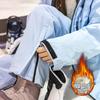 -20 graus em estoque calças de esqui outdoor à prova de vento masculino e feminino forradas de lã espessas para esqui de prancha simples e dupla quentes para escalada