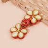 Botões Feitos à Mão de Flor Chinesa de Cinco Pétalas, Estilo Étnico Clássico Cheongsam, Dinastia Han, Botões Decorativos para Roupa Tang, Acessórios para Roupas Chinesas