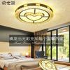 Lâmpada de led para quarto moderna simples arte lâmpada de sala de estar luz luxo cristal lustres de teto nova venda direta da fábrica