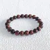 Pulsera de Piedra Ojo de Tigre Tricolor Natural para Hombres y Mujeres, Pulsera de Cristal Ojo de Tigre, Suministro al por Mayor