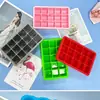 Molde para Cubitos de Hielo de Grado Alimenticio Verano Refrigerador Creativo Charola de Hielo Molde de Silicona para Cubitos de Hielo Fabricador de Hielo de Gelatina Cubitos de Hielo Congelados