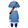 O avatar cos traje halloween último gás katara bumi anon cosplay traje cosplay