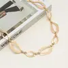 Amazon Diseño Creativo Cadena Ajustable para Mujer con Forma Única de Metal Cadena Gruesa para la Cintura Moda Simple Accesorio para el Trabajo