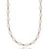 Collar para mujer, estilo japonés-coreano, con turmalina colorida, perlas naturales de agua dulce, estilo barroco, cadena de clavícula de dopamina.