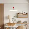 Lámpara Colgante Roaming Zhongshan Modelo Nuevo 2025 Estilo Moderno Simple Color Crema Iluminación para Comedor Colorida y Única Iluminación para Restaurante