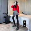 Medias de Piel Sintética para Mujer, Otoño e Invierno, Forradas de Felpa, de Cintura Alta, Control de Abdomen, Levanta Glúteos, Leggings Térmicos Adelgazantes