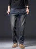 Ropa de Hombre Fengshe / Novedad Otoño 2026 Pantalones Vaqueros para Hombre Sueltos Rectos Elásticos Casuales Venta al por Mayor