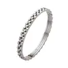 Pulsera de Acero de Titanio con Engranajes de Moda Europea y Americana de Venta Caliente para Mujer Oro de 18K Sin Decoloración Moda Personalizada Joyería de Acero Inoxidable Venta al por Mayor