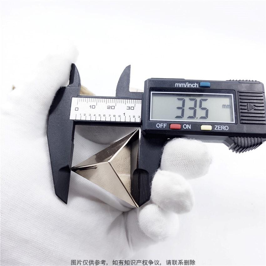 嘻哈朋克三角尖皮带手袋柳钉配件 五金配件订制朋克鞋扣五金饰品
