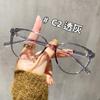 Armações de Óculos Olho de Gato Retrô de Moda de Alta Qualidade para Estilo de Rua, Lentes Lisas da Moda, Lentes Sem Grau, Bloqueio de Luz Azul