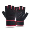 Guantes Deportivos de Fitness con Tejido Transpirable, Anti-Sudoración, Antideslizantes, Diseño de Medio Dedo, Palma Engrosada, Protección Antideslizante, Entrenamiento y Diseño que se Adapta a la Palma