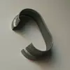 Accesorios para vallas de acero galvanizado Base de hierro empotrada Base de fijación de valla Tarjeta de inserción en pared Soporte para valla Clip