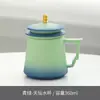 Palacio de la Creación Cultural de la Ciudad Prohibida Estilo Viajero Kung Fu Juego de Té traje Una Tetera Tres Tazas Portátil Taza Exprés Negocios Cumpleaños Graduación