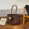 Bolso de Hombro de Cuero Suave Retro para Mujer Textura de Alta Calidad Gran Capacidad Bolso de Hombro Moda Commute Temperamento Versátil Bolso Cruzado
