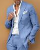 Chaqueta de traje estampada de primavera, nueva, personalizada, para exportación transfronteriza, para hombre, informal, ajustada.
