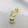 Chaveiro Metálico em Forma de Pena Galvanizado com Processo de Pintura Pingente Acessório Pingente DIY Feito à Mão com Movimento de Mola