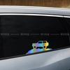 Pegatinas personalizadas para coche de AliExpress, para comercio exterior transfronterizo, con temática de aventura creativa, para parabrisas y parachoques.