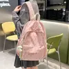 Nova Mochila Floral Literária Estilo INS Japonês para Mulheres Fresca Versátil Bolsa de Ombro Duplo Mochila Casual de Viagem Venda por Atacado
