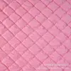 Nuevo Tejido Compuesto de Cuero Acolchado Ultrasónico en Relieve, Cuadriculado Grueso Mate, Imitación de PU, Acolchado para Ropa y Bolsos