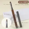 Bastão de Sândalo para Nail Art Caneta Pintada Cabeça Redonda Cabeça Plana Caneta de Fototerapia Caneta para Desenhar Flores Cola Japonesa Pincel Francês