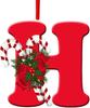 Adornos colgantes con letras en inglés, acrílicos, planos, para árbol de Navidad, decoración para fiestas en casa, regalos, nuevos y creativos, transfronterizos