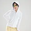 Ropa de Protección Solar de Nuevo Estilo para Verano para Hombres y Mujeres UPF50+ Seda de Hielo Ligera Transpirable Ropa para la Piel al Aire Libre Ropa de Protección Solar para Parejas