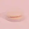 Nova esponja cushion para pó solto, sem látex, uso duplo para seco e úmido, esponja de maquiagem redonda para aplicação de BB cream e base