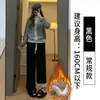 Calças Marrons de Lã com Forro Largo para Mulheres, Outono e Inverno Cintura Alta Reta Chenille Lã de Cordeiro Engrossado Quente Algodão