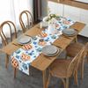 Nova Toalha de Mesa com Estampa de Torta de Bolo de Mirtilo Impressão Digital Decoração de Mesa de Sala de Estar Toalha de Mesa de Tecido para Casa Tapete
