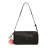 Bolso Cilindro Tejido de Moda Retro para Mujer 2026 Nuevo Bolso de Mano de Moda Bolso Cruzado Casual para Hombro