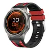 Adecuado para OPPO WATCH X3 correa de silicona de dos colores OPPO WATCH X2 correa deportiva correa de 22MM
