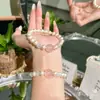 Pó de Pérola Shijia com Bolhas de Cristal Água-Marinha Não Solta Simples Grande Contas Únicas Estilo Popular Cristal em Pó Atração de Tráfego para Transmissão ao Vivo