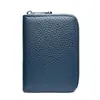 Bolsa para Tarjetas de Cepillo Antirrobo Transfronteriza, Capa Superior de Piel de Vaca, Billetera para Monedas, Portatarjetas Múltiples, Portatarjeta de Licencia de Conducir, Bolso de Mano Pequeño para Mujer