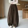 Nueva colección de otoño de pantalones casuales para niñas, pantalones infantiles de corte holgado y estilosos, versátiles y modernos