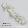 Bai Xi Acessórios Fivela de Tecido Costurada à Máquina Flor Pequena Bicolor Laço Desenho Animado Infantil Estilo Chinês Fivela Acessório de Cabelo Decoração de Sapato