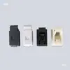 DK725-3B Gancho y Cerradura de Puerta Lateral MS735 Resorte Plano Plástico Embebido Manija Oculta Card Lock de ABS Nylon