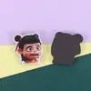 ¿Cuáles 2 pegatinas acrílicas magnéticas de chico mágico Haohai para refrigerador en stock animación de dibujos animados cuáles alrededor pegatinas magnéticas para personalización de mapas