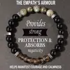 Pulsera de Piedra Natural Pirita Facetada Cuarzo Ahumado Pirita Cristal de Té Deportiva para Hombre Pulsera de Perlas