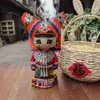 Adornos con Muñecas de Tela, Muñecas Miao, Nuevos Recuerdos, Muñecas Étnicas de Doble Pierna Especiales Hechas a Mano para Viajes